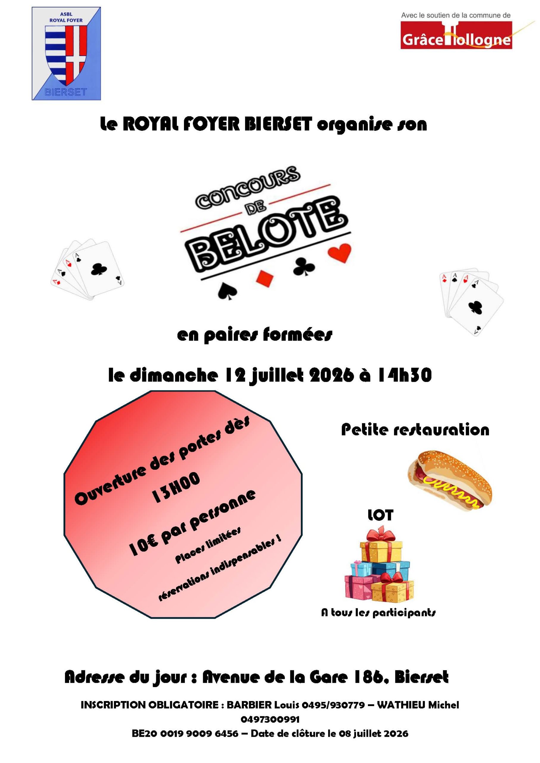 2026 07 12 Affiche Belote 12 juillet 2026 (by Carine)
